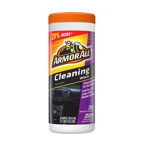 Armor All Cleaner Wipes 25ct/6 Cs